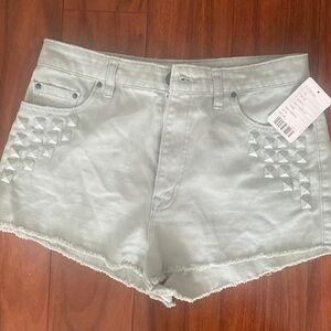Mint green nwt BDG shorts